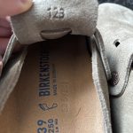 Birkenstock Women's Brown and Tan Clogs - Image 3