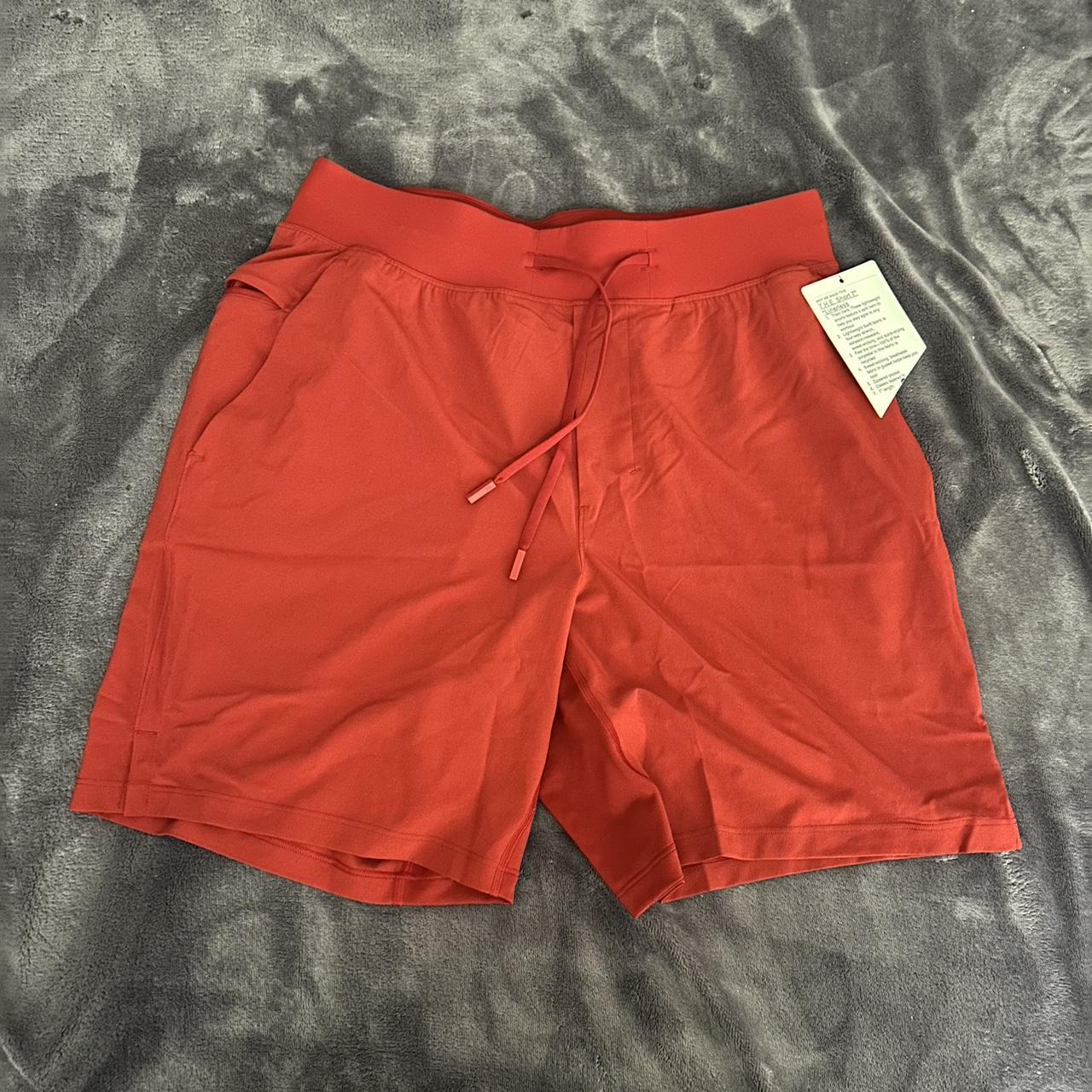 P0 Lululemon Men's Red Shorts - Image 1