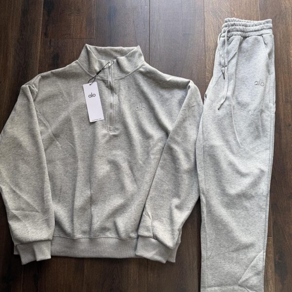 Alo Yoga Men's Black and Grey Jumpsuit