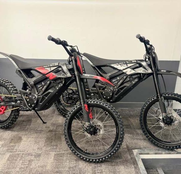 BRAND NEW RFN RALLY PRO MK3 74V/12.5 KW ELECTRIC DIRT MX BIKE